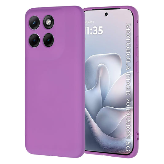 Case for Motorola Edge 70 Fusion, Techsuit, SoftFlex, Purple