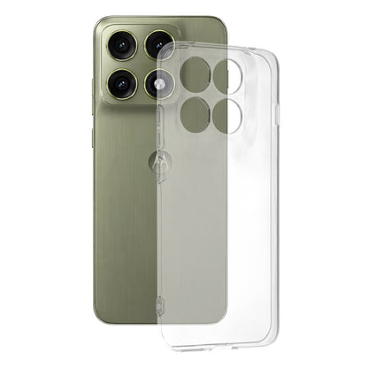 Hülle für Motorola Edge 70 Pro, Techsuit, Klar, Transparent