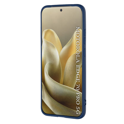 Hülle für Motorola Edge 70 Pro, Techsuit, SoftFlex, Marineblau