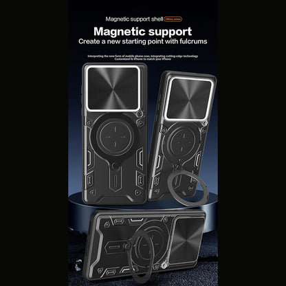 Case for Motorola Edge 70, Techsuit, CamGuard Pro, Black