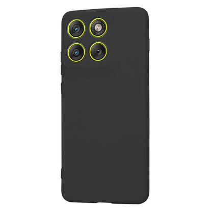 Hülle für Motorola Edge 70, Techsuit, SoftFlex, Schwarz