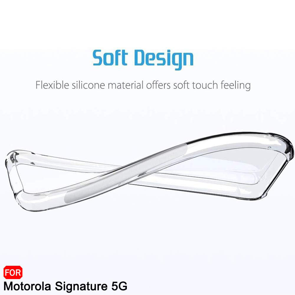 Hülle für Motorola Edge 70 Ultra / Signature, Techsuit, Shockproof Clear, Transparent