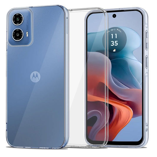 Gehäuse für Motorola Moto G34, Tech-Protect, Flexair, Transparent 