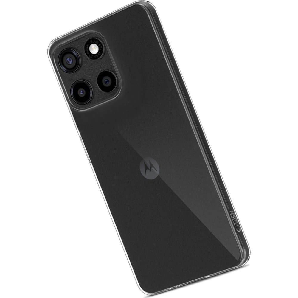 Hülle für Motorola Moto G56, Tech-Protect, Flexair, Transparent