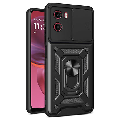 Hülle für Motorola Moto E15 / G05, Techsuit, CamShield, Schwarz
