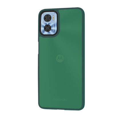Hülle für Motorola Moto E22i / E22, Techsuit, HaloFrost, Grün