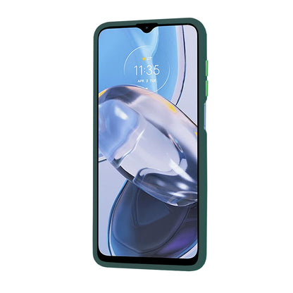Hülle für Motorola Moto E22i / E22, Techsuit, HaloFrost, Grün