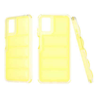 Case for Motorola Moto E22i / E22, Techsuit, Wave Shield, Yellow