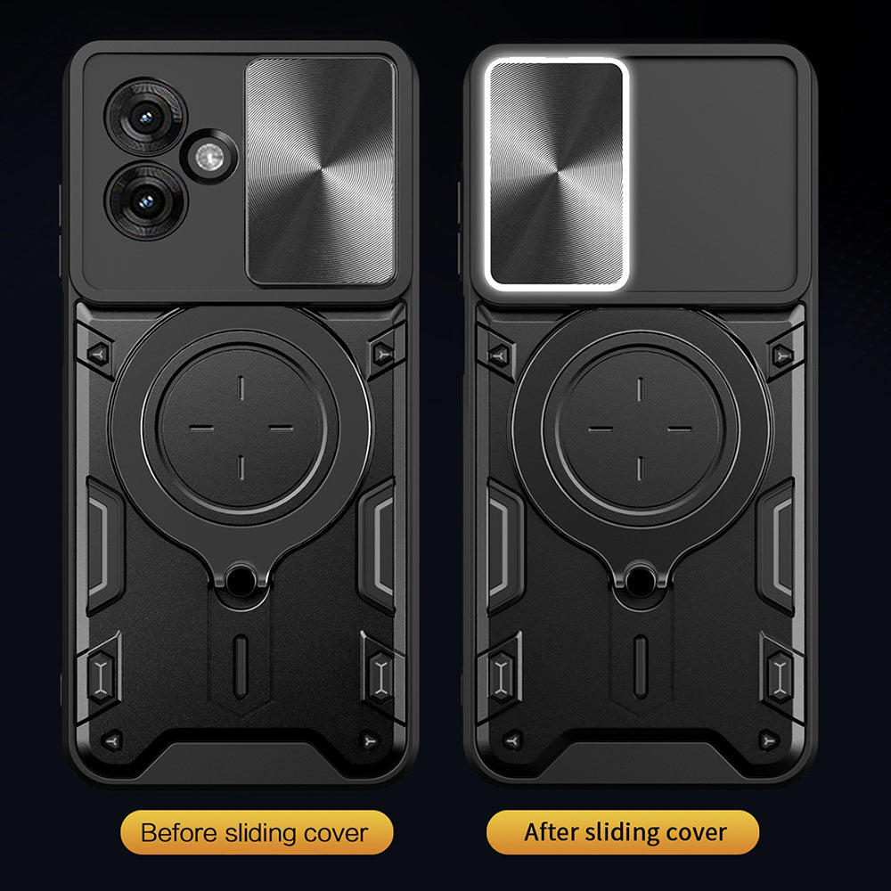 Hülle für Motorola Moto G06, Techsuit, CamGuard Pro, Lila