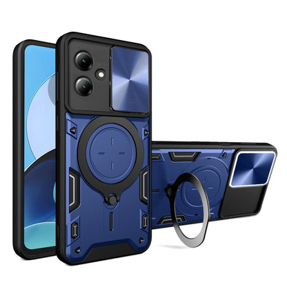 Hülle für Motorola Moto G14, Techsuit, CamGuard Pro, Blau