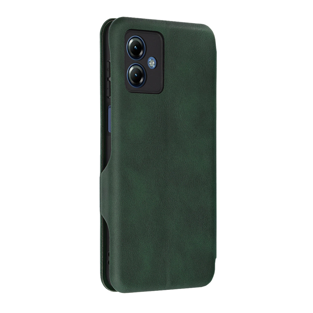Hülle für Motorola Moto G14, Techsuit, Safe Wallet Plus, Grün