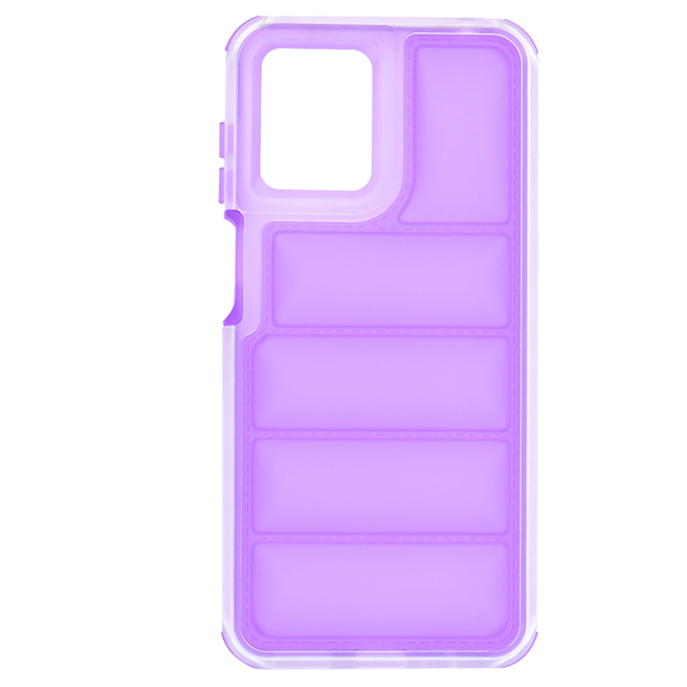 Hülle für Motorola Moto G14, Techsuit, Wave Shield, Lila