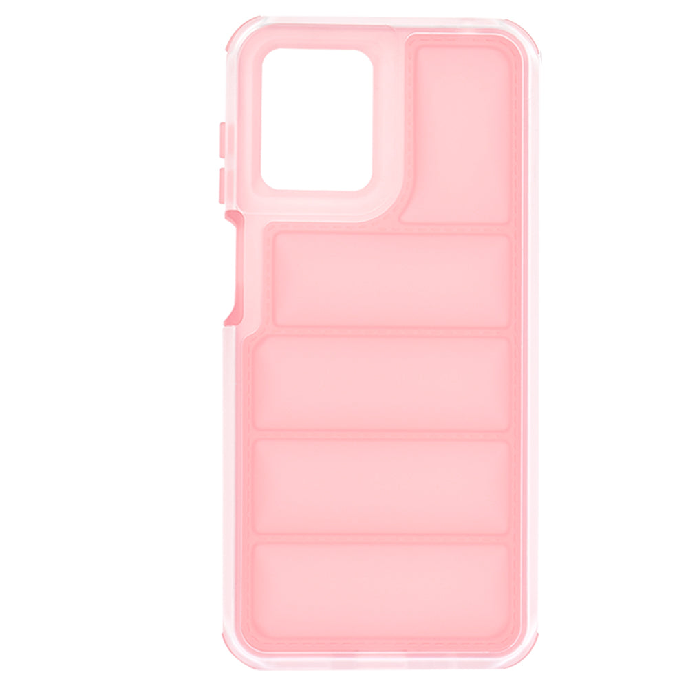 Hülle für Motorola Moto G14, Techsuit, Wave Shield, Rosa