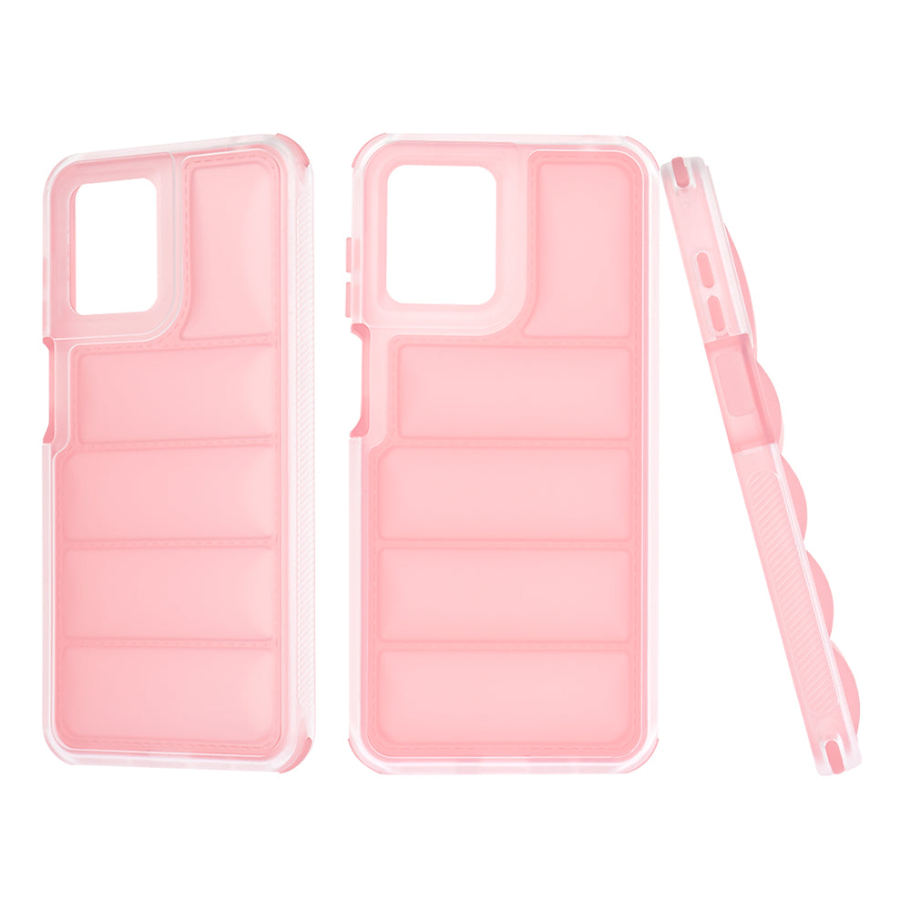 Hülle für Motorola Moto G14, Techsuit, Wave Shield, Rosa