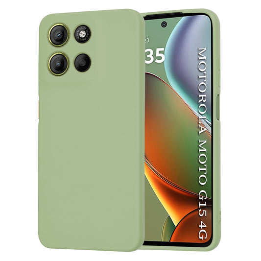 Hülle für Motorola Moto G15 / G15 Power, Techsuit, SoftFlex, Matcha
