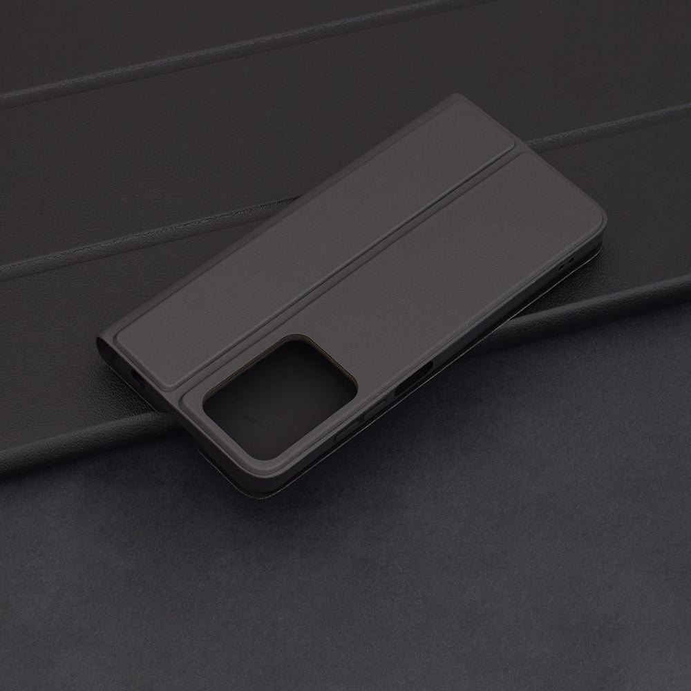 Hülle für Motorola Moto G24 Power, Techsuit, Magskin Book, Schwarz