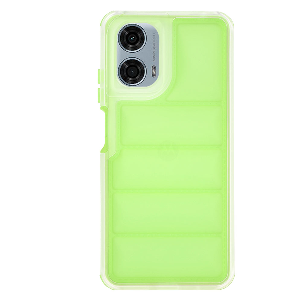 Hülle für Motorola Moto G24 Power, Techsuit, Wave Shield, Grün