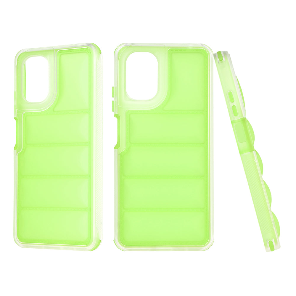 Hülle für Motorola Moto G24 Power, Techsuit, Wave Shield, Grün