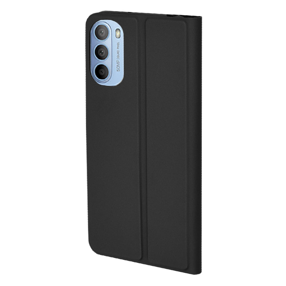 Hülle für Motorola Moto G31 / G41, Techsuit, Magskin Book, Schwarz