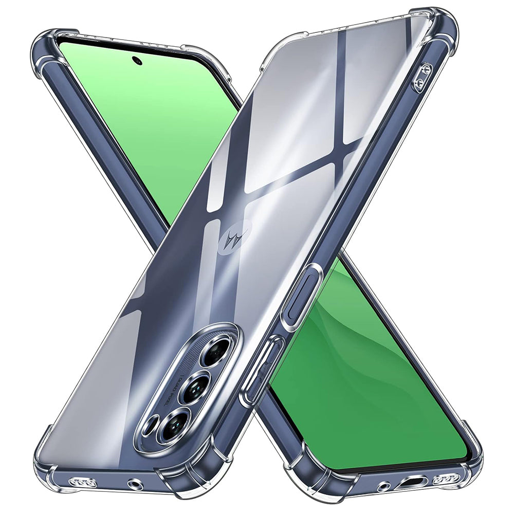 Hülle für Motorola Moto G31 / G41, Techsuit, stoßfest klar, transparent