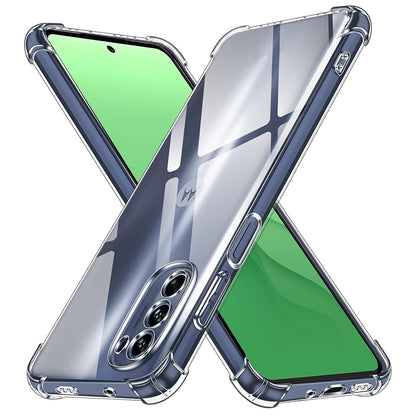 Hülle für Motorola Moto G31 / G41, Techsuit, stoßfest klar, transparent