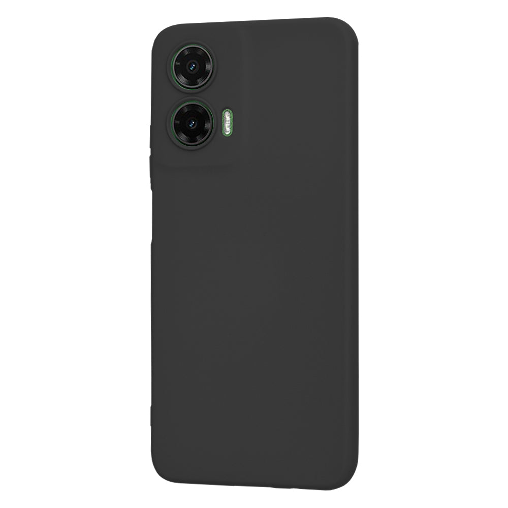 Hülle für Motorola Moto G35, Techsuit, SoftFlex, Schwarz