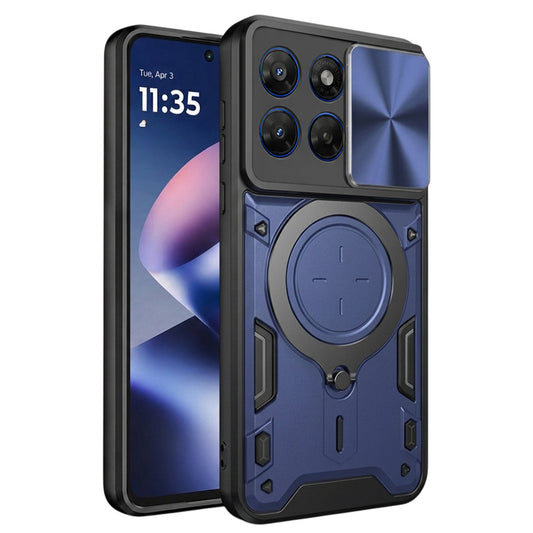 Case for Motorola Moto G47 / G37, Techsuit, CamGuard Pro, Blue