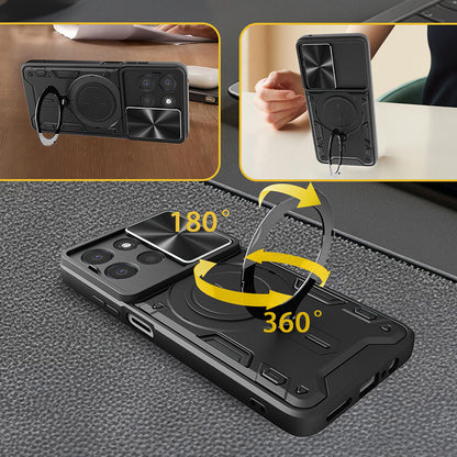 Hülle für Motorola Moto G47 / G37, Techsuit, CamGuard Pro, Blau
