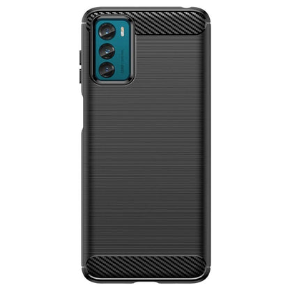Hülle für Motorola Moto G42, Techsuit, Carbon, Schwarz