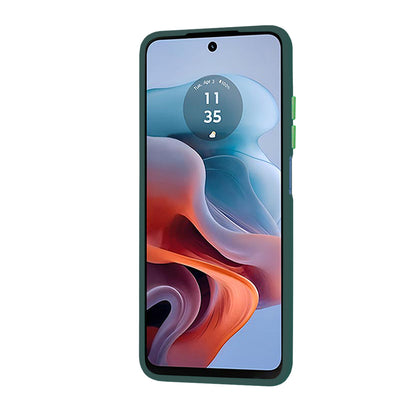 Hülle für Motorola Moto G45 / G34, Techsuit, HaloFrost, Grün