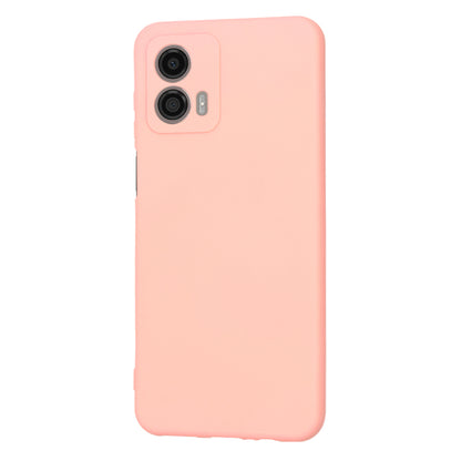 Hülle für Motorola Moto G53, Techsuit, SoftFlex, Hellrosa