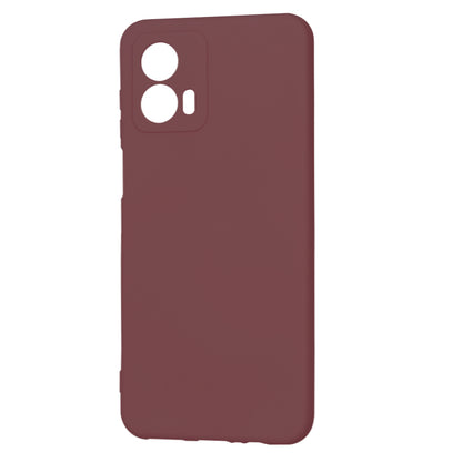 Hülle für Motorola Moto G53, Techsuit, SoftFlex, Weinrot