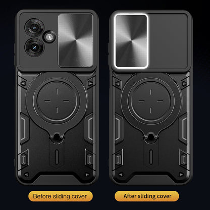Hülle für Motorola Moto G55, Techsuit, CamGuard Pro, Roségold