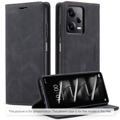 Hülle für Motorola Moto G56, Techsuit, Confy, Schwarz