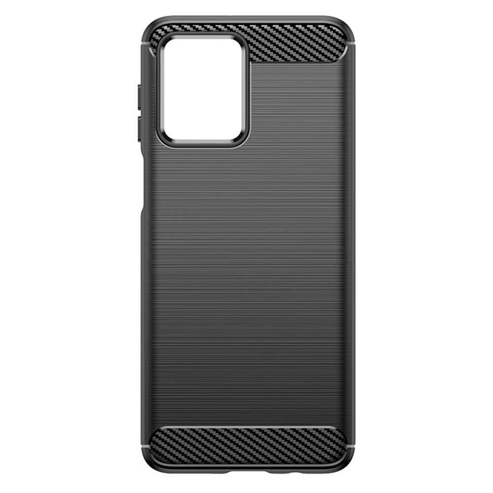 Hülle für Motorola Moto G64 / G54 Power Edition / G54, Techsuit, Carbon, Schwarz