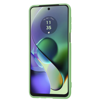 Hülle für Motorola Moto G64 / G54 Power Edition, Techsuit, SoftFlex, Hellgrün