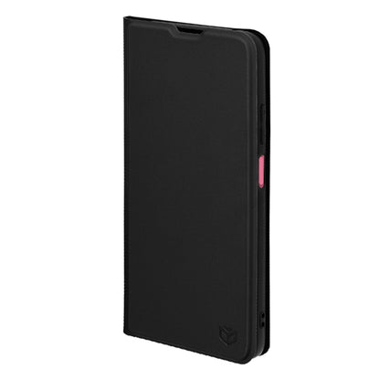 Hülle für Motorola Moto G67 Power / G57 Power, Techsuit, Magskin Book, Schwarz