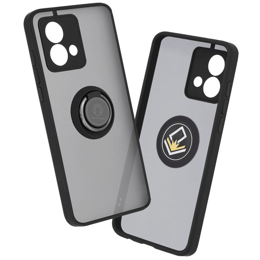 Hülle für Motorola Moto G84, Techsuit, Glinth, Schwarz