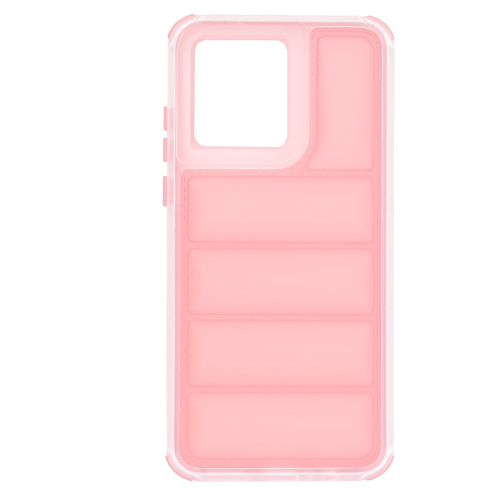 Hülle für Motorola Moto G84, Techsuit, Wave Shield, Rosa