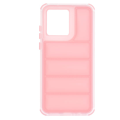 Hülle für Motorola Moto G84, Techsuit, Wave Shield, Rosa
