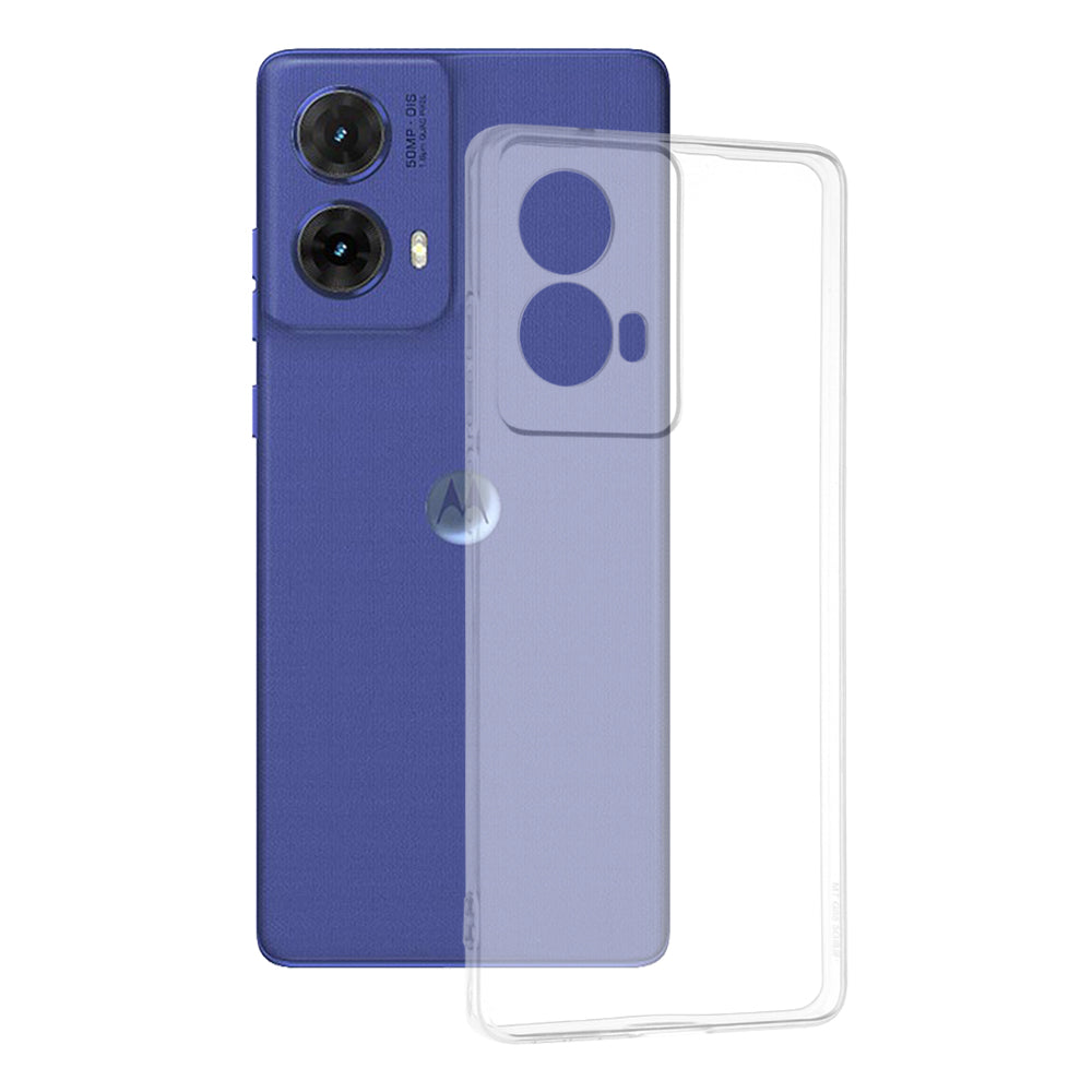 Hülle für Motorola Moto G85, Techsuit, Klar, Transparent