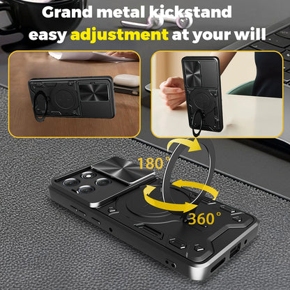 Hülle für Motorola Moto G86, Techsuit, CamGuard Pro, Blau