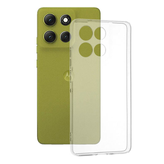 Hülle für Motorola Moto G86, Techsuit, Klar, Transparent