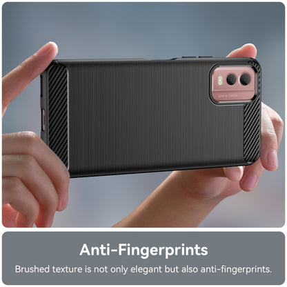 Case for Nokia C32, Techsuit, Carbon, Black