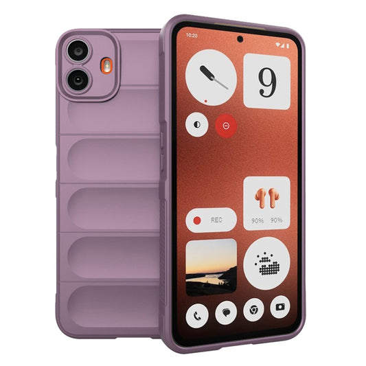 Hülle für Nothing CMF Phone 1, Techsuit, Magic Shield, Lila