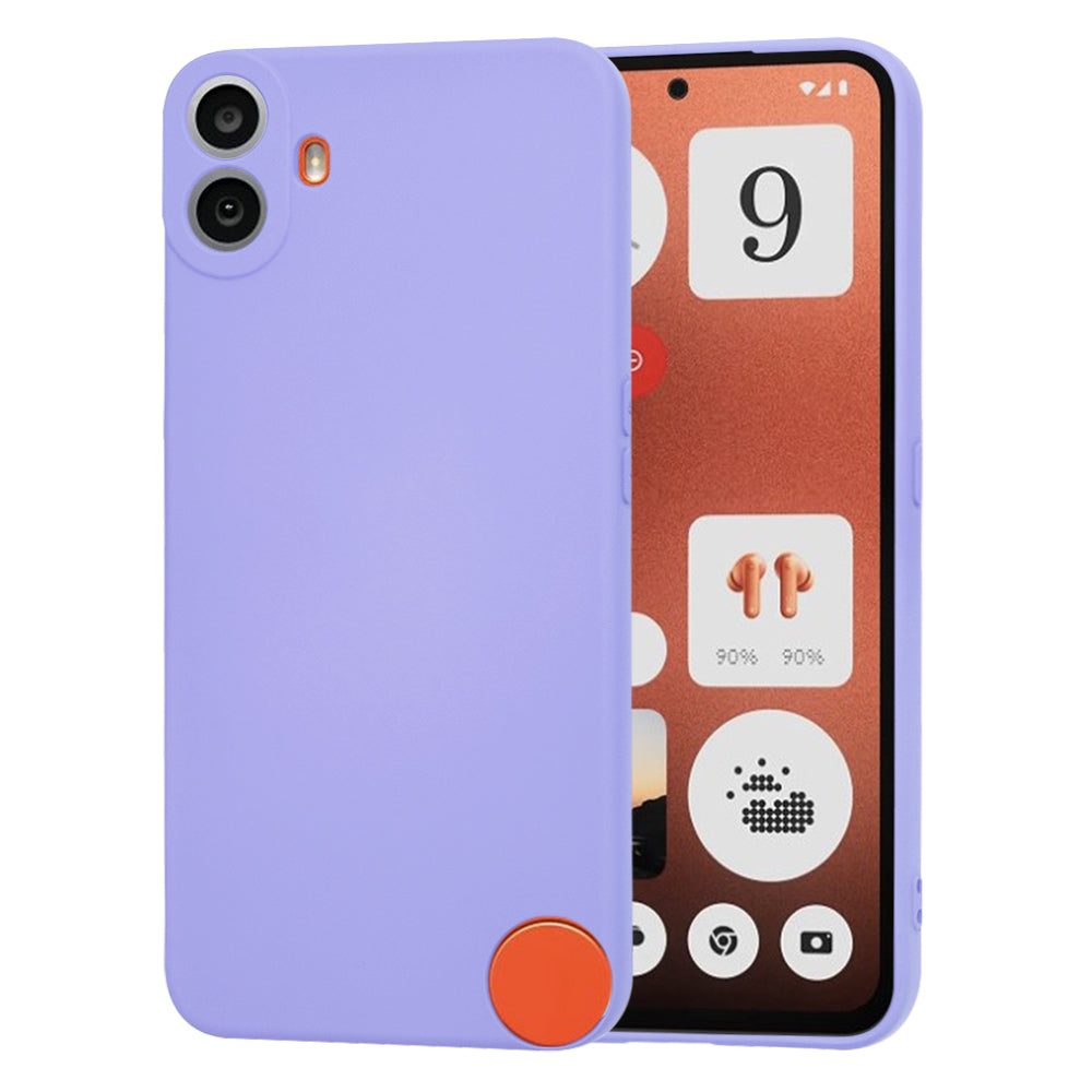 Hülle für Nothing CMF Phone 1, Techsuit, SoftFlex, Hellviolett