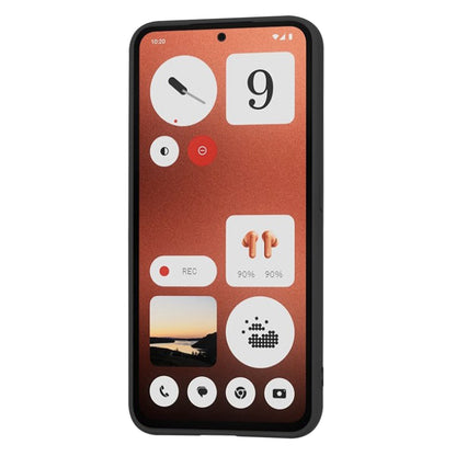 Hülle für Nothing CMF Phone 1, Techsuit, SoftFlex, Schwarz