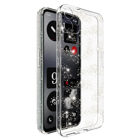 Hülle für Nothing CMF Phone 1, Techsuit, SparkleSkin, Transparent