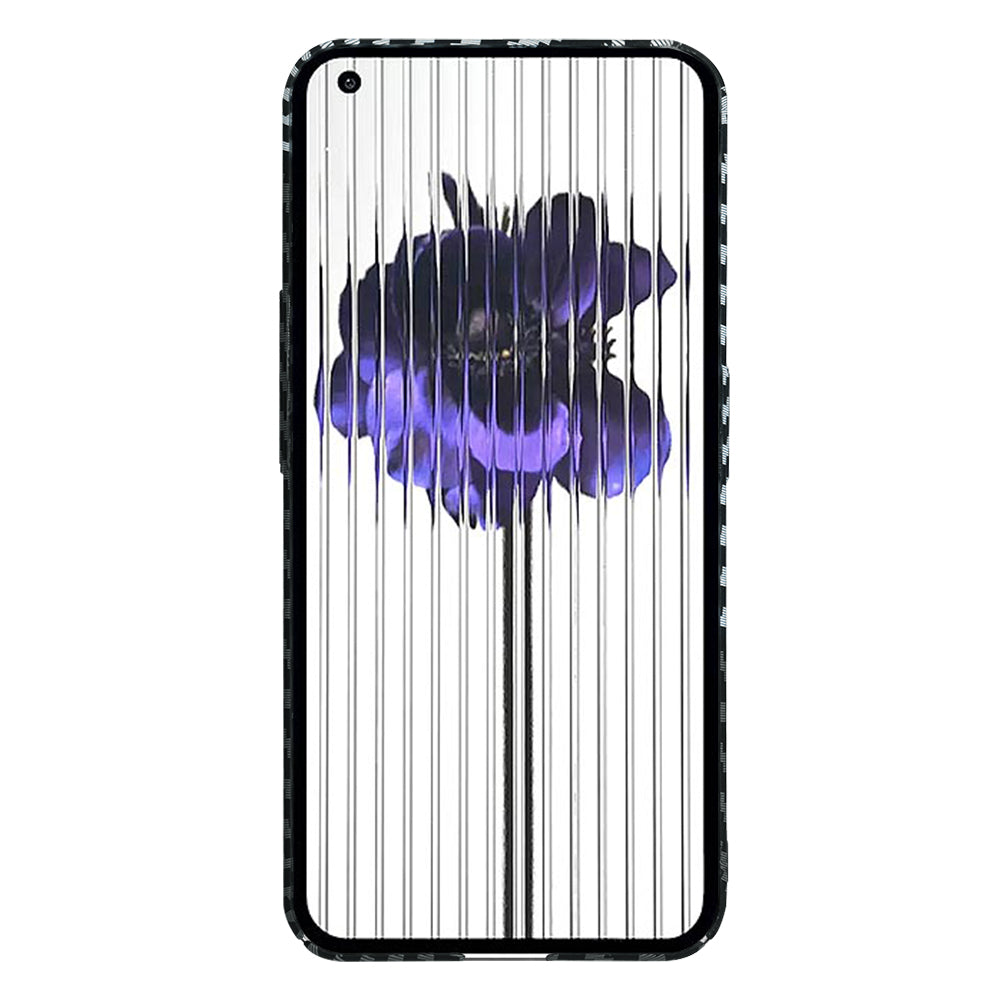 Hülle für Nothing Phone (1), Techsuit, Carbonite FiberShell, Schwarz Grau