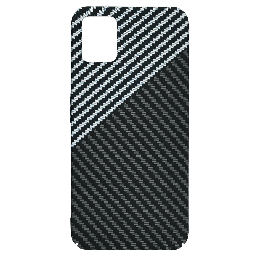 Hülle für Nothing Phone (1), Techsuit, Carbonite FiberShell, Schwarz Grau